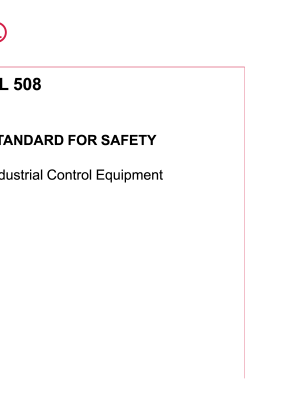 UL 508 PDF UL 508 PDF